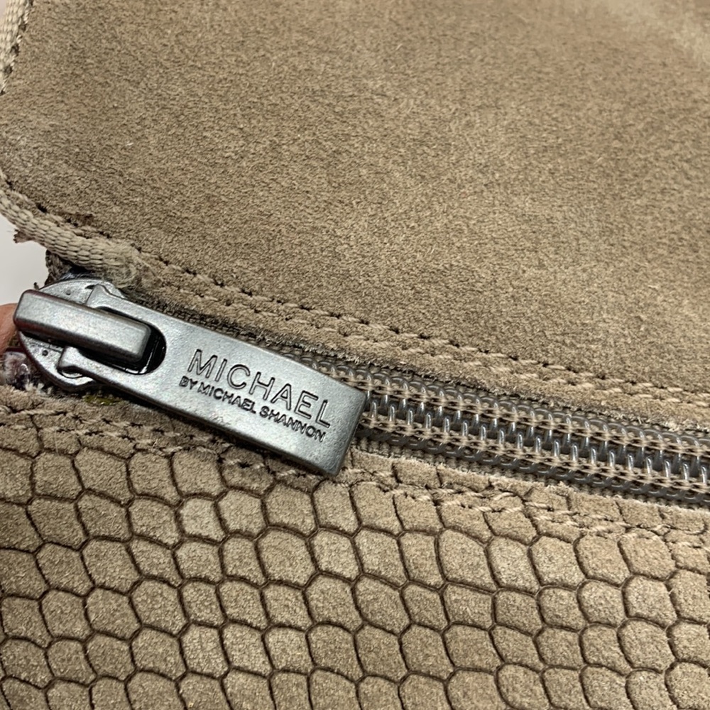 Michael Michael Kors Tan Suede Ankle Boots Size 11 MCA4701J - Picture 7 of 12